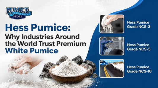 Hess Pumice: Why Industries Around the World Trust Premium White Pumice