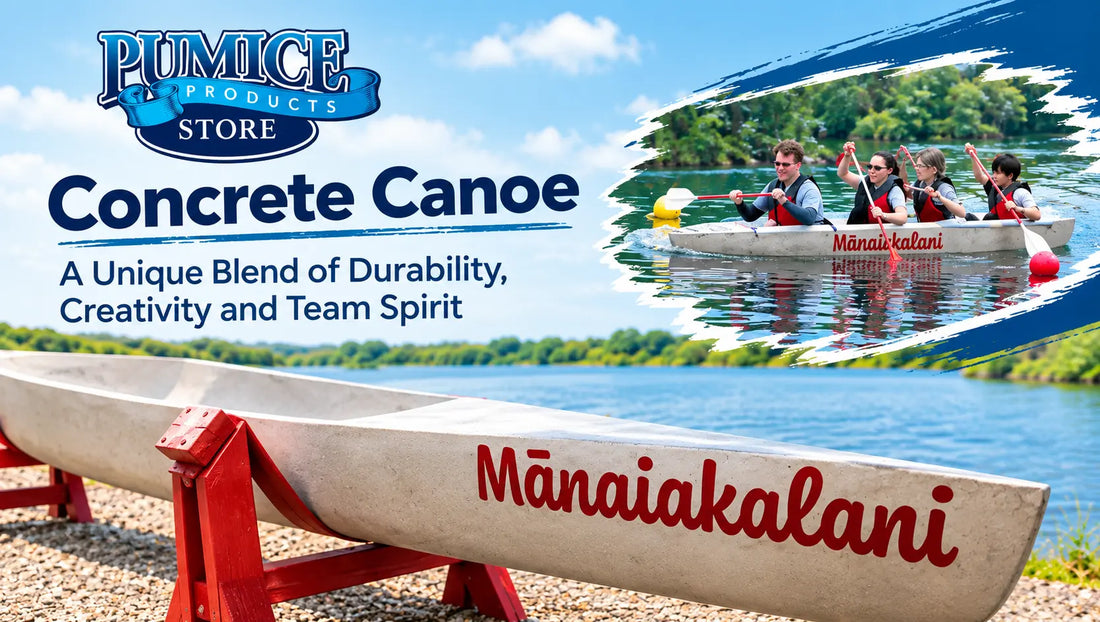 How Pumice Aggregate Can Improve Concrete Canoe Mix Design