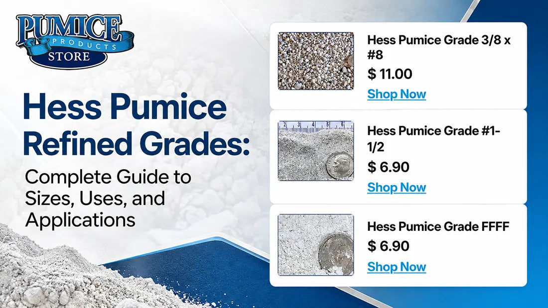 hess pumice refined grades