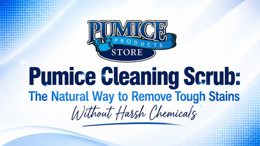 pumice cleaning scrub remove tough stains