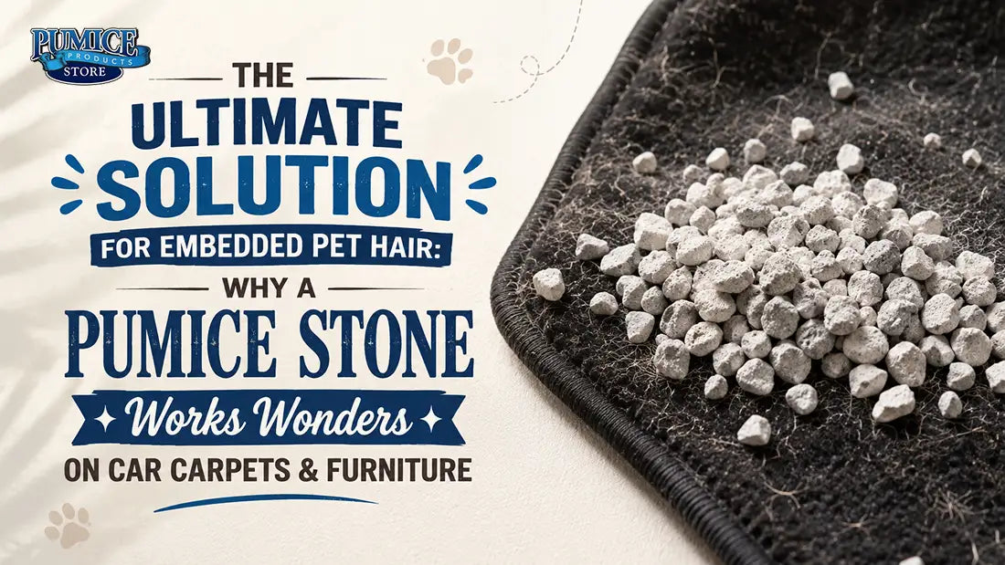 The Ultimate Solution for Embedded Pet Hair: Why a Pumice Stone Works Wonders on Car Carpets & Furniture