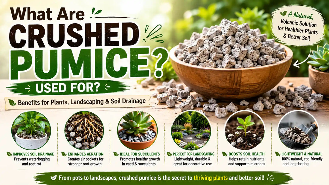 What Are Crushed Pumice Used For? Benefits for Plants, Landscaping & Soil Drainage