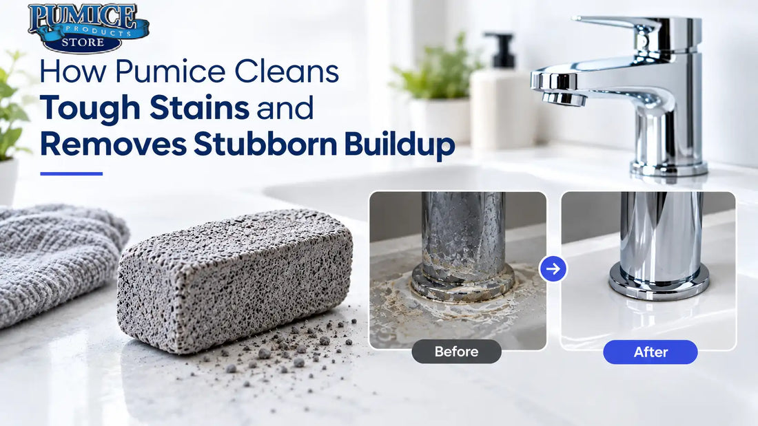 How Pumice Cleans Tough Stains and Removes Stubborn Buildup