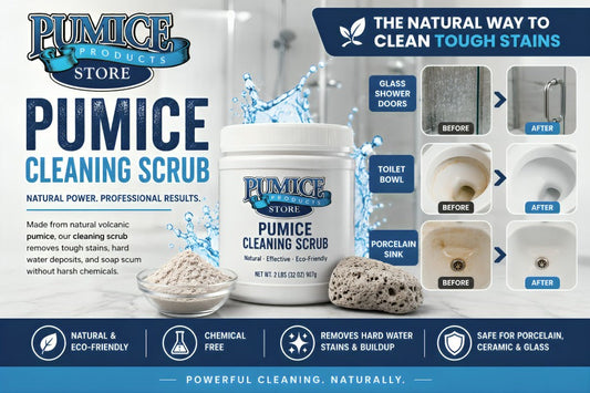 Pumice Cleaning Scrub: The Natural Way to Remove Tough Stains Without Harsh Chemicals