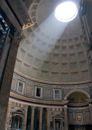 Romans built the Pantheon in Rome
