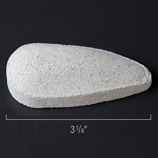 Pumouse: a shaped pumice stone